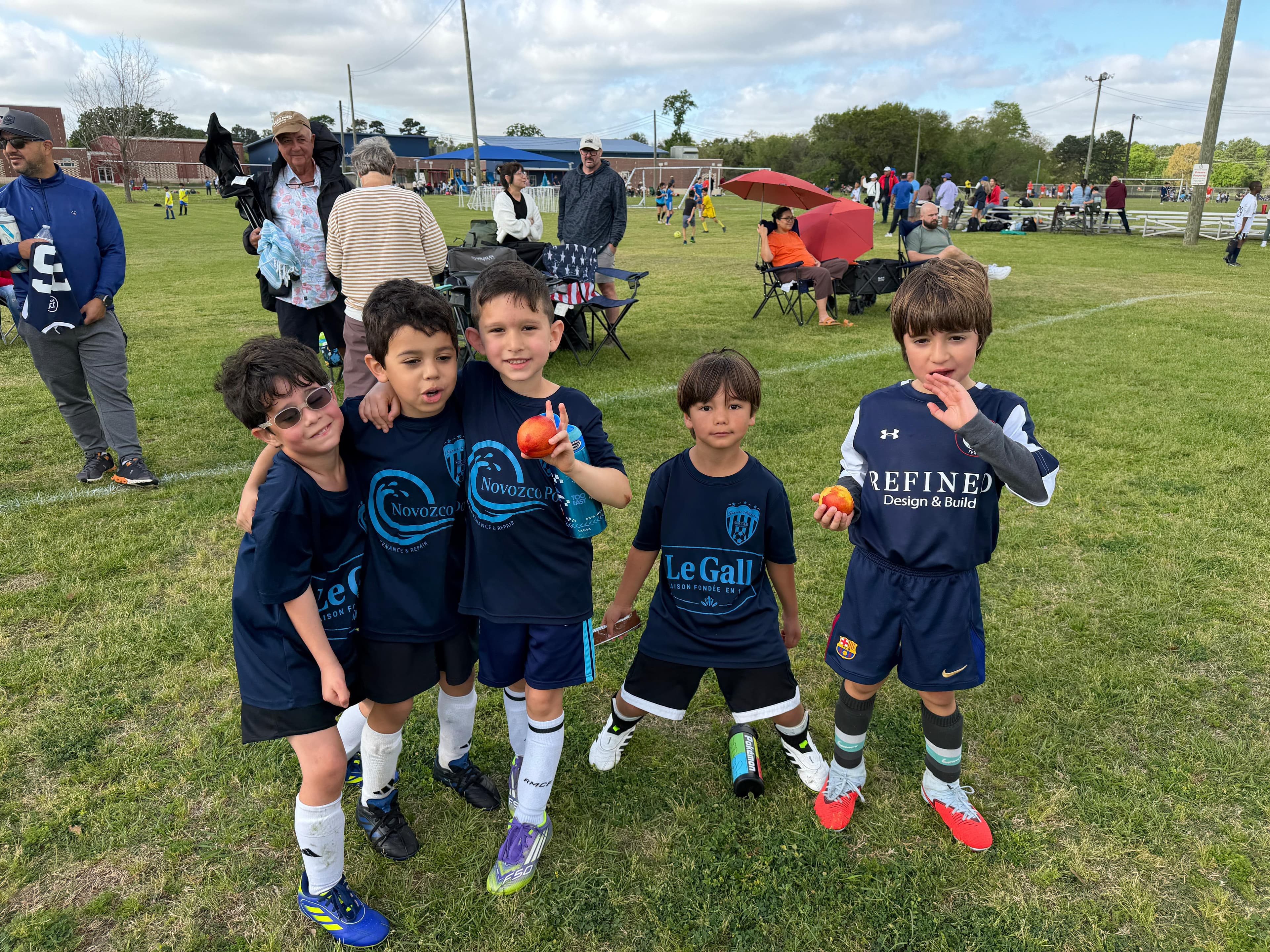 JDF Soccer player in action